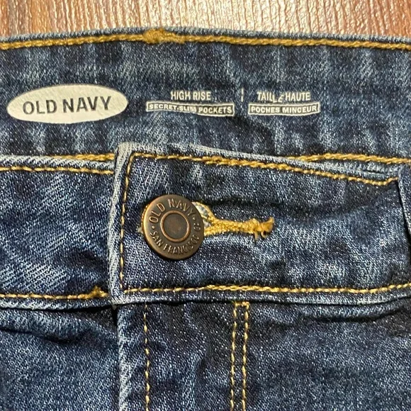 High Rise Jean Shorts - Picture 4 of 6